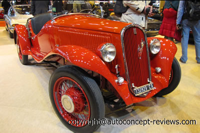 1935 Fiat Copa d'Oro 508S Ballila Spyder